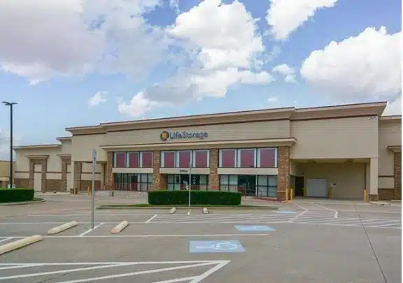 Exterior of Life Storage facility.