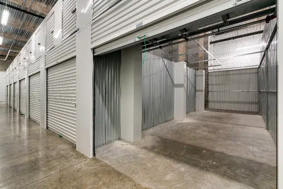 Exterior of storage unit.